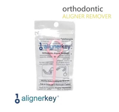 ALIGNERKEY Clear Aligner Ortho Removal Tool for Invisalign by Aligner Key