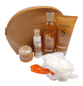 Sanctuary Spa Geschenkset Uplifting Moments Reise Kulturtasche Verwöhnen Körper & Bad - Bild 1 von 4
