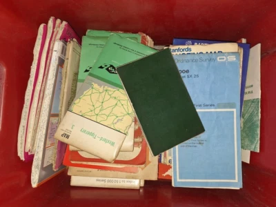 Joblot of Maps - Mostly 1950's to 1980's & UKIreland — 第 1/4 张图片