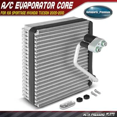 1x Núcleo evaporador de aire acondicionado delantero para Kia Sportage 2005-2010 Hyundai Tucson 2005-2010 Foto 1 de 4