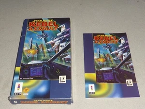 PANASONIC 3DO STAR WARS REBEL ASSAULT NUR ANLEITUNG & BOX - Bild 1 von 6