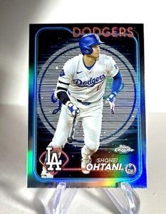 2024 Topps Chrome Shohei Ohtani Lightboard rifrattore SSP MVP Dodgers - Foto 1 di 2