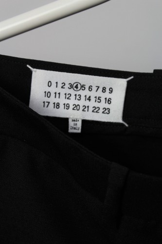 MAISON MARGIELA Abito donna Maison Martin Margiela Paris cena pantaloni neri a righe