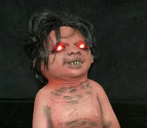 Rare Spirit Halloween Devlin Zombie Baby 2011 Prop Decoration *Works* READ - Picture 1 of 10