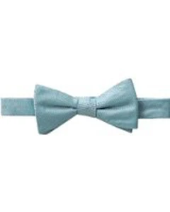 NEW Vince Camuto Men's Isabella Solid 100% Silk Pre-Tied Bowtie - Light Blue - Picture 1 of 1