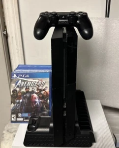 Sony PlayStation 4 500 GB Console Bundle with 5 Games And Mini Media Stand - Picture 1 of 5