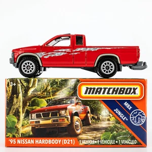 2020 Matchbox Power Grabs #62 '95 Nissan Hardbody (D21) AZTEC RED | FSB - Picture 1 of 1