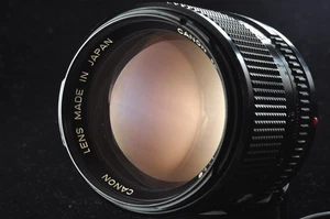US duty paid Canon New FD NFD 85mm F/1.8 MF Portrait Lens for A-1 F-1 JAPAN - Picture 1 of 8