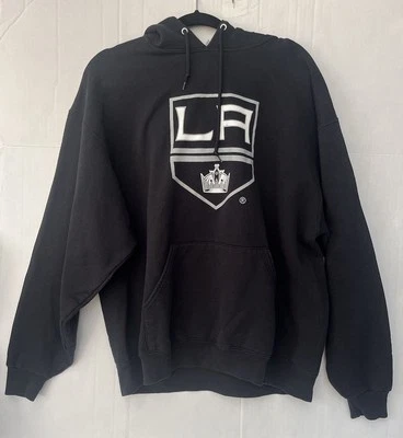 Jerzees Los Angeles Kings Sudadera con Capucha Negra Vintage X Wall Street Journal Talla XL Foto 1 de 4