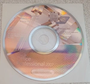 Vintage MS Office 2007 Professional Disc Only - Afbeelding 1 van 1