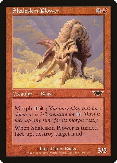 SHALESKIN PLOWER X 4 E/X+ LEGIONS MAGIC THE GATHERING - Image 1 of 1