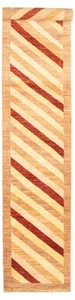 Vintage Hand-knotted Runner Rug 2'6" x 14'7" Traditional Wool Carpet - Picture 1 of 9