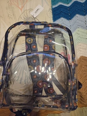 Vera Bradley 24863-N52 Women's Backpack, Large - Clear - Image 1 of 2