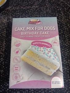 Mezcla de pastel de cumpleaños para perros 6 sabores - mezcla de pastel para perros, mezcla de glaseado, hornear o microondas - Imagen 1 de 1