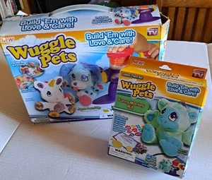 Wuggle Pets Kit per fare animali di peluche con unicorno e kit scimmia divertente nuovo con scatola - Foto 1 di 18