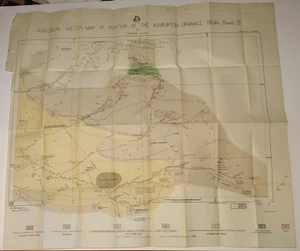 Ashburton Drainage Basin Maps (geological basin Western Australia) H.W. Talbot - Picture 1 of 8