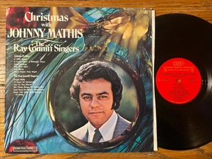 Christmas With Johnny Mathis And Ray Conniff LP Columbia CSP Stereo VG+ - Picture 1 of 4