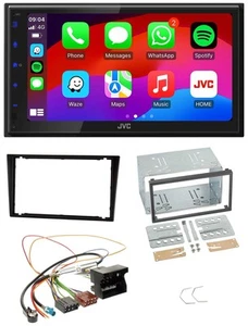 JVC Bluetooth USB MP3 2DIN DAB Autoradio für Opel Combo C Omega B Corsa C ab 200 - Bild 1 von 11