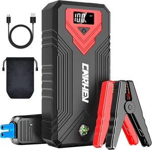 Starthilfe Powerbank für pkw 4000A Auto Starthilfe Powerbank (Bis Zu 8,0L Benzin - Bild 1 von 24