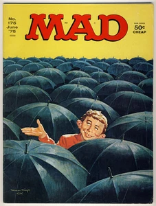 Mad Magazine -- #175 -- Sept. 1975 --- Umbrellas - Picture 1 of 3