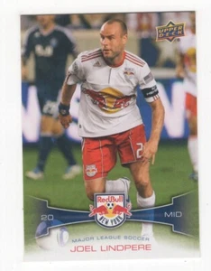 2012 UPPER DECK MLS SOCCER JOEL LINDPERE - NEW YORK RED BULLS #101 - Picture 1 of 1