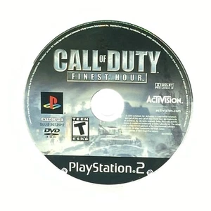Call of Duty Finest Hour (2004)  PS2 Game  Disc Only  Play Tested - Picture 1 of 3