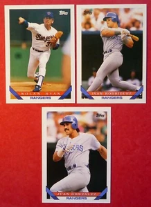 1993 Topps Texas Rangers Team Set with Traded (30 cards) NM+ Nolan Ryan - Bild 1 von 2