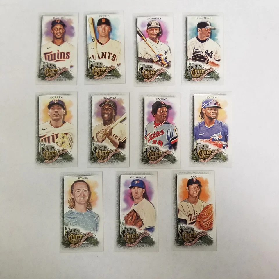 2022 Topps Allen & Ginter Mini A&G Back- Complete Your Set You Pick - Image 1 of 2