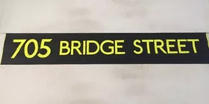 Suffolk Sudbury Depot Bus Rollo 42" - 705 Bridge Street - Bild 1 von 1