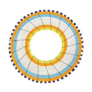 Maasai Beaded Collar Kenya Sidley Collection - Picture 1 of 8