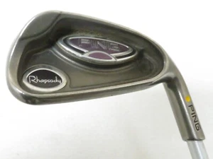 PING 2007 Rhapsody Yellow Dot 6 Iron ULT129 Ultra Lite Flex +1" - Picture 1 of 5