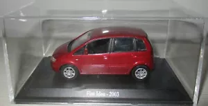 FIAT IDEA 2003 BORDEAUX HACHETTE 1:43 MINT IN BLISTER SIGILLATO - Foto 1 di 3