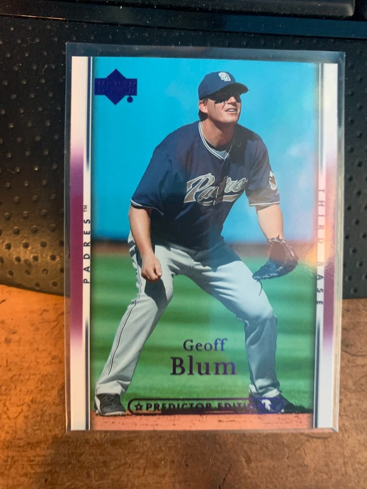 2007 Upper Deck Predictor Purple (Rare Parallel) - Geoff Blum - Image 1 of 1