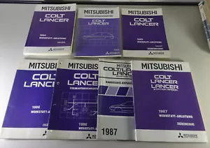 Manual de Taller + Suplementos Mitsubishi COLT/ Lancero Stand 1984-1987 - Imagen 1 de 1