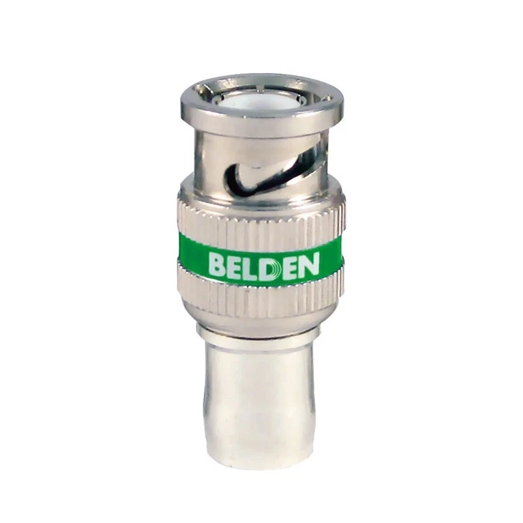 Belden 1694ABHD1 Straight Plug 6 GHz RG-6 BNC Connector - Image 1 of 1