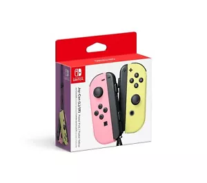 Switch Joy-Con (L/R) Controller Pastel Pink/Pasetel Yellow - Nintendo Switch - R - Picture 1 of 6