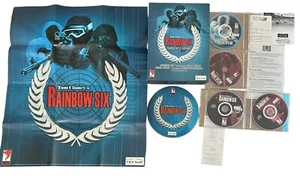 Tom Clancy's Rainbow Six Edición Coleccionista Caja Set PC Raro Recibo Original - Imagen 1 de 7