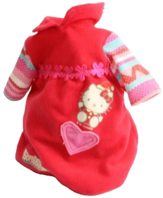 SBRODOLINA VESTITO VESTITINO BAMBOLA ACCESSORI SCAMICIATO BAMBOLINA DOLLS STOFFA - Immagine 1 di 3