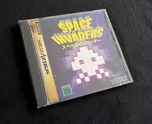 Space Invaders - Sega Saturn Japan Complete in Box CIB Tested US Seller - Picture 1 of 11