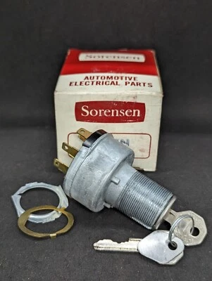 NORS 1966 1967 PONTIAC GTO TEMPEST IGNITION SWITCH LOCK & KEYS D1473 1116676 - Image 1 of 4