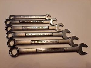 Lote de 6 llaves Craftsman 44696 44698 44701 44702 44703 44704 estándar EE. UU. - Imagen 1 de 6