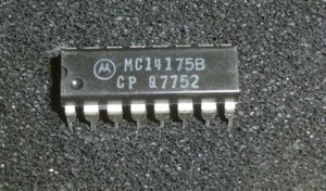 IC MC14175 B Flip-Flop DIP-16 7 / LF IC200 - Picture 1 of 1