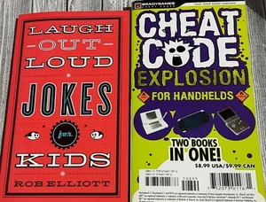 Cheat Code Explosion For Consoles Guide & Laugh Out Loud Jokes For Kids Book - Picture 1 of 10