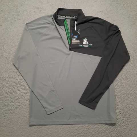 North Dakota Fighting Sioux Ralph Engelstad Men's Medium 1/4 Zip Shirt Pullover Cover