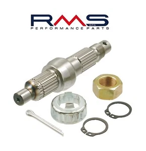 Radwelle Incl Mutter RMS Typ A B für Piaggio NRG MC2 LC 50 Typhoon X Quartz - Bild 1 von 4