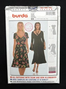 Burda 8510 Misses Dresses for Stretch Knit Fabrics 2008 Pattern size 8-18 Uncut - Picture 1 of 2