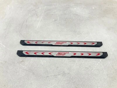13-18 Ford Focus ST Interior Front Left & Right Door Scuff Sill Plate Trims CM — 第 1/4 张图片