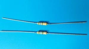 Vintage ISKRA 5.6M 0.25W ±10% Carbon Resistors Class 435 Green/Blue/Green (B12) - Picture 1 of 3