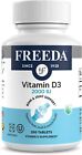 FREEDA Vitamin D3-2000 IU - Pure High Potency Kosher 250 Count (Pack of 1) 