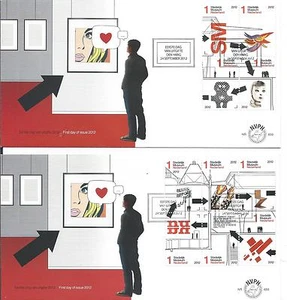 Nederland - FDC 659 a+b Stedelijk Museum Amsterdam - Imagen 1 de 1